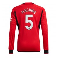 Manchester United Harry Maguire #5 Kotipaita 2023-24 Pitkähihainen